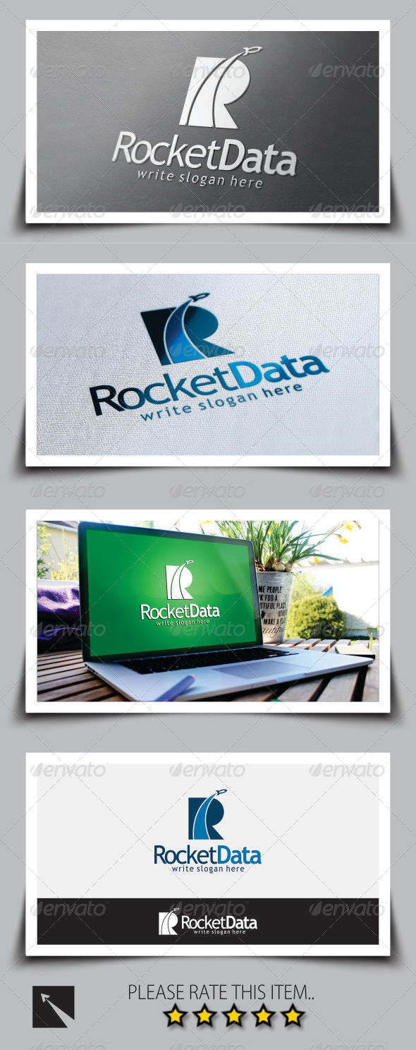 GraphicRiver Rocket Letter R Logo Template 8763169 GraphicRiver Rocket Letter R Logo Template 8763169