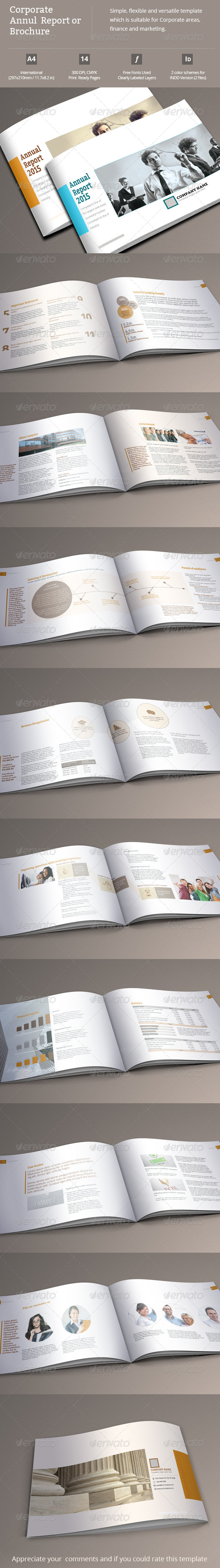 Corporate Annual Report or Brochure (Corporate)