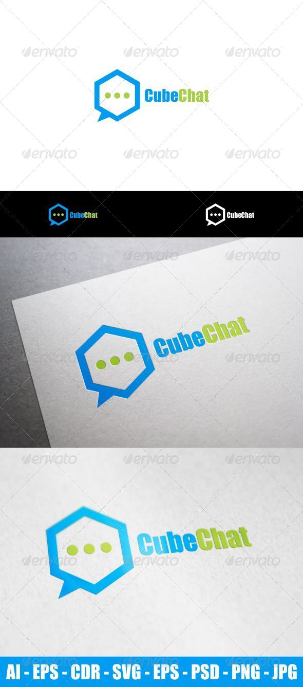 GraphicRiver Cube Chat 8727033 GraphicRiver Cube Chat 8727033