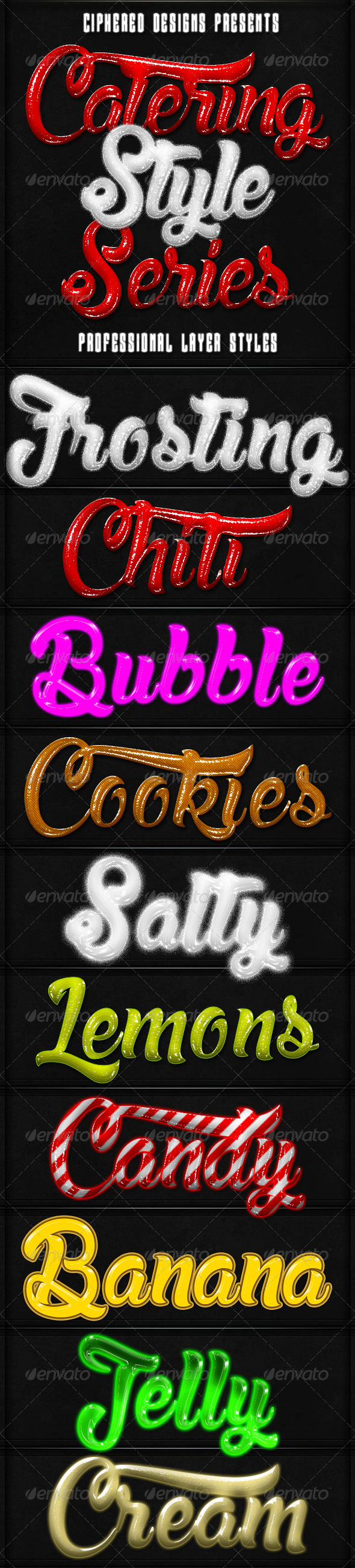 GraphicRiver Catering Style Series Text Effects 8764911 GraphicRiver Catering Style Series Text Effects 8764911