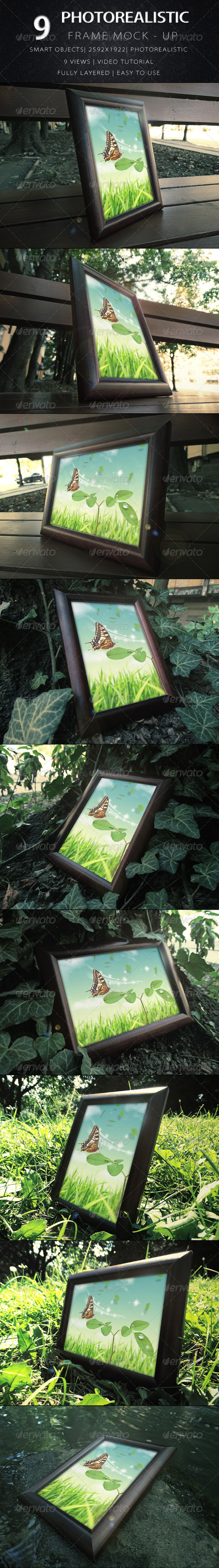 GraphicRiver Photorealistic Frame Mock Up Vol.1 8764961 GraphicRiver Photorealistic Frame Mock Up Vol.1 8764961