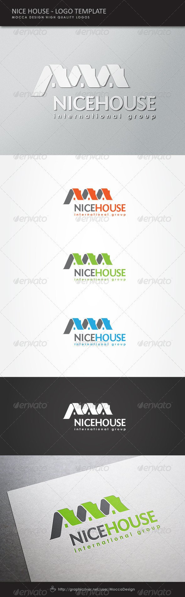 Nice House Logo - Buildings Logo Templates