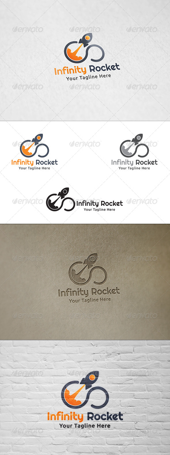 GraphicRiver Infinity Rocket Logo Template 8765695 GraphicRiver Infinity Rocket Logo Template 8765695