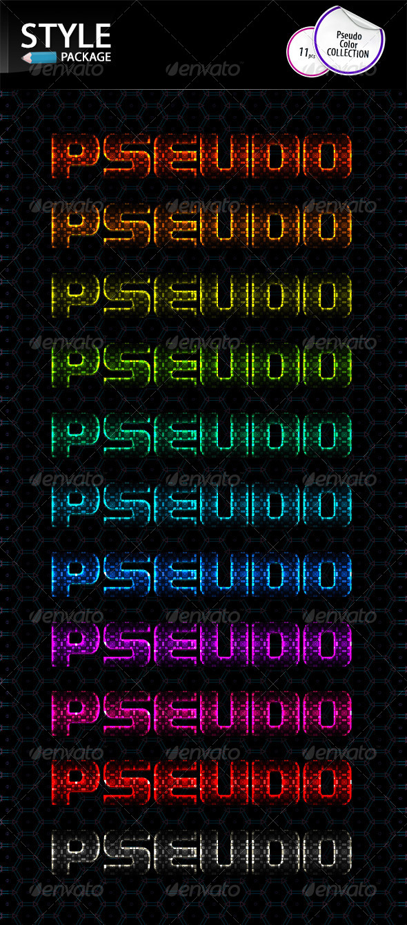 GraphicRiver Pseudo Color Styles 8765758 GraphicRiver Pseudo Color Styles 8765758