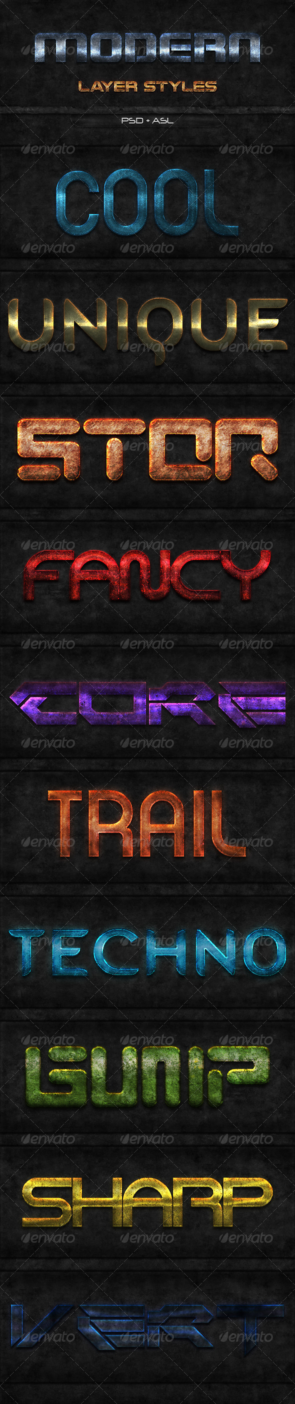GraphicRiver Modern Styles 8765767 GraphicRiver Modern Styles 8765767