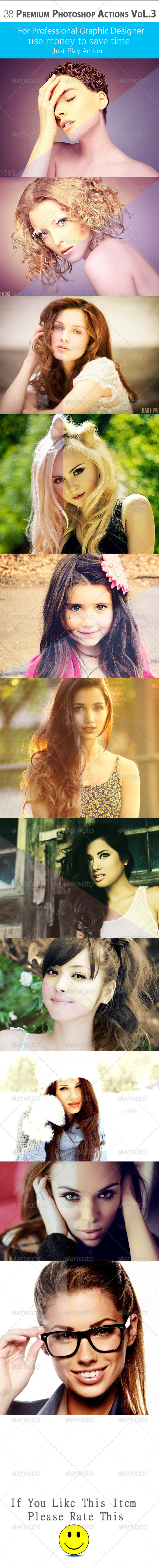 GraphicRiver 38 Premium Photoshop Actions VoL.3 8766004 GraphicRiver 38 Premium Photoshop Actions VoL.3 8766004