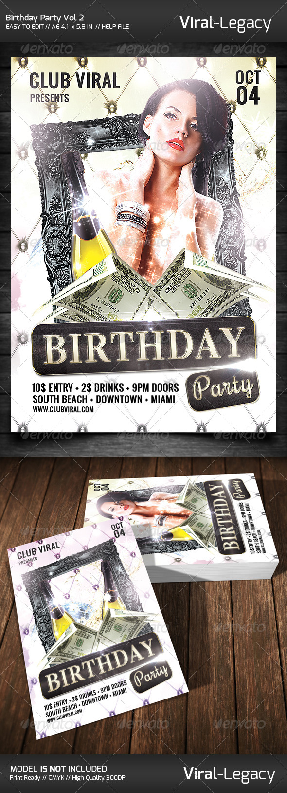 GraphicRiver Birthday Party Flyer 8766158 GraphicRiver Birthday Party Flyer 8766158