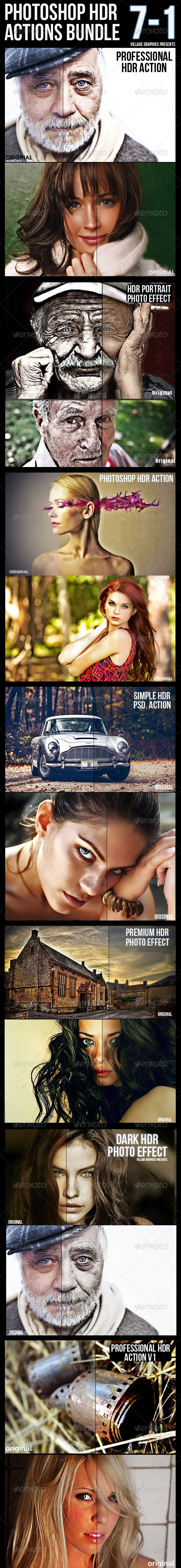 GraphicRiver 7-1 HDR Actions Bundle 8766301 GraphicRiver 7-1 HDR Actions Bundle 8766301