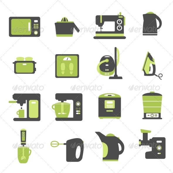 GraphicRiver Icons with Kitchen Utensils 8767728 GraphicRiver Icons with Kitchen Utensils 8767728