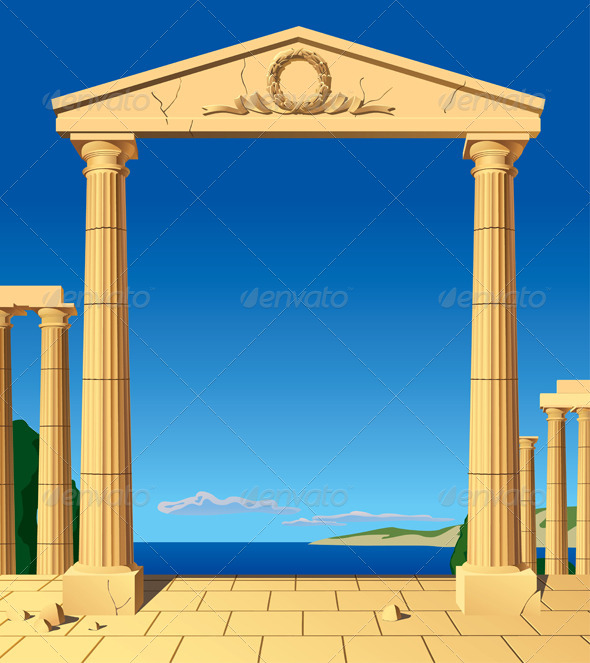 GraphicRiver Antic Entrance 8768076 GraphicRiver Antic Entrance 8768076