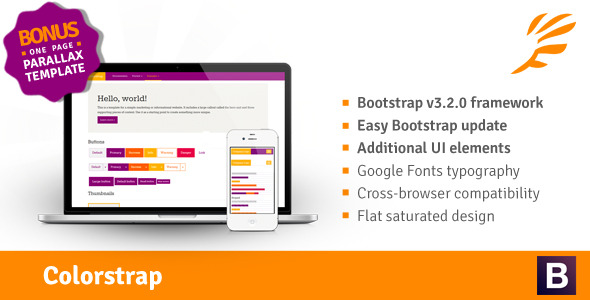 Colorstrap - Bootstrap Skin - CodeCanyon Item for Sale