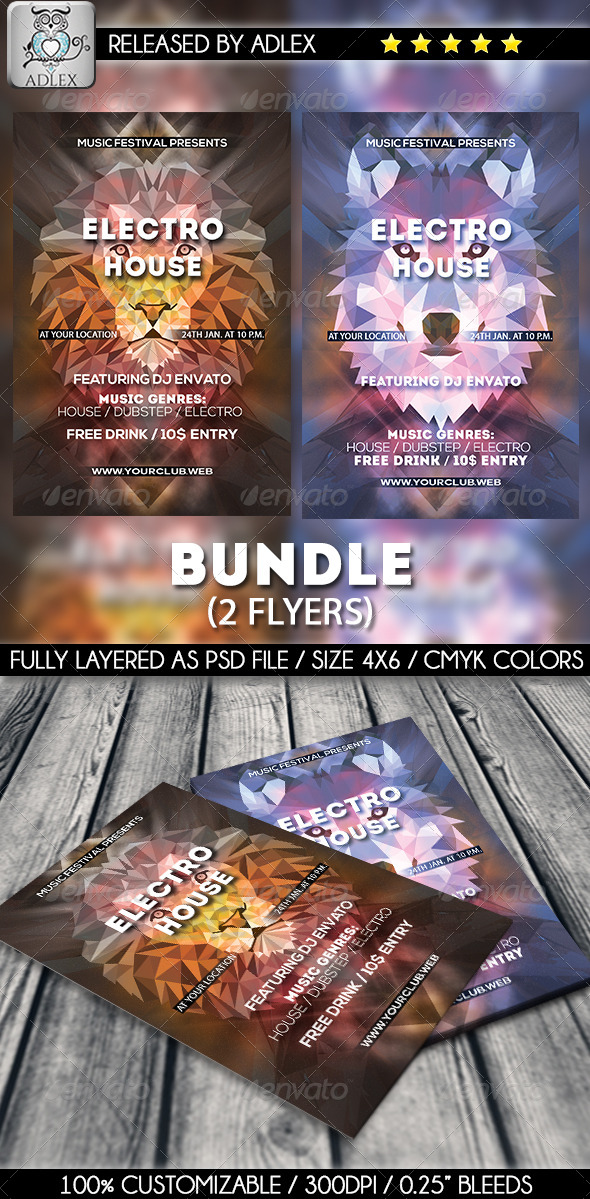 GraphicRiver Minimalistic Bundle Lion and Wolf 8768759 GraphicRiver Minimalistic Bundle Lion and Wolf 8768759