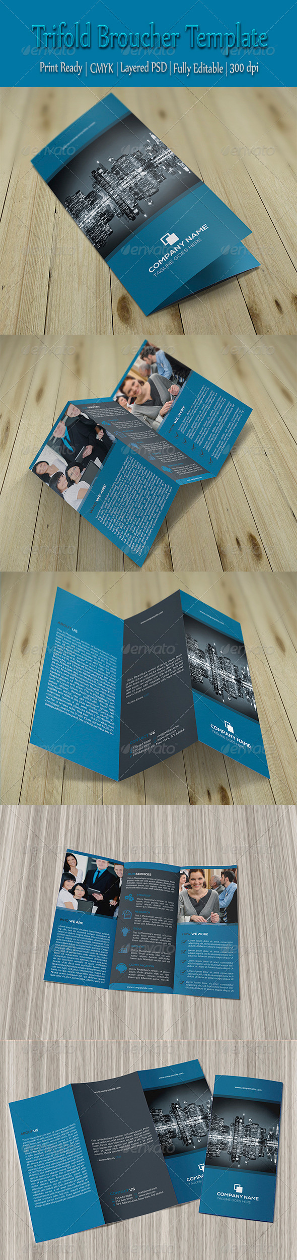 GraphicRiver Trifold Corporate Brochure Template 8769295 GraphicRiver Trifold Corporate Brochure Template 8769295