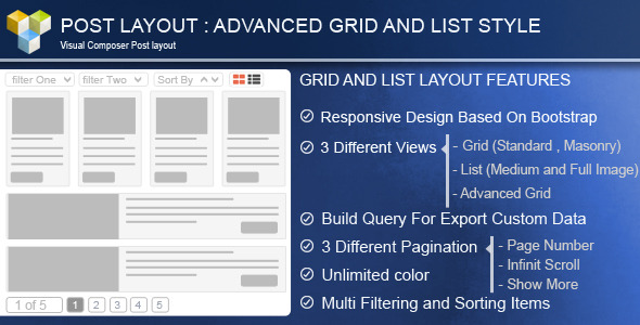 CodeCanyon Advance Post Grid List with custom filtering for Visual Composer 8712997 CodeCanyon Advance Post Grid List with custom filtering for Visual Composer 8712997