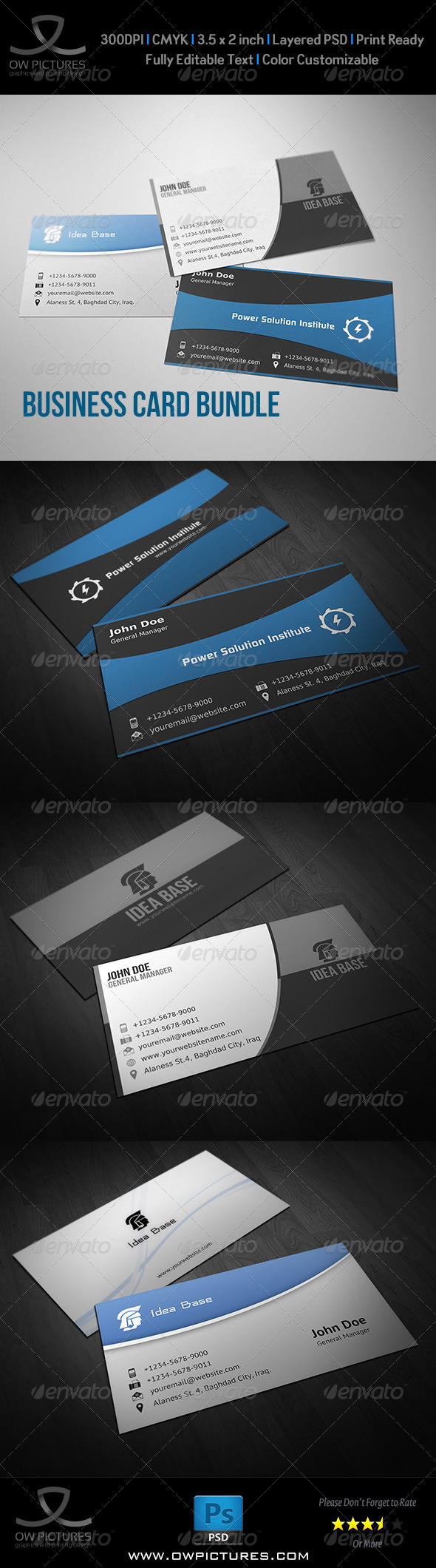 GraphicRiver Corporate Business Card Bundle Vol.4 8770475 GraphicRiver Corporate Business Card Bundle Vol.4 8770475