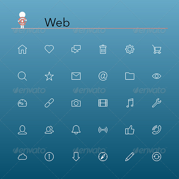 GraphicRiver Web Icons 8770692 GraphicRiver Web Icons 8770692