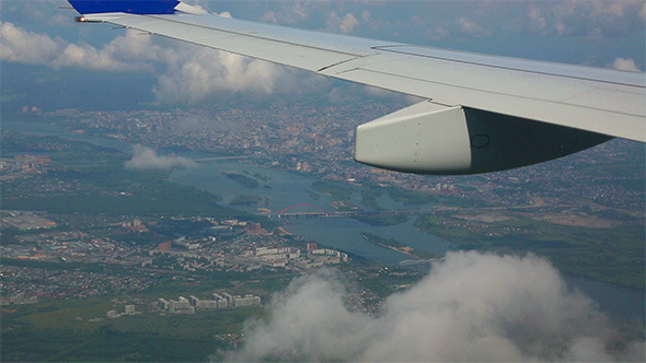 Flying Over the City Flying Over the City