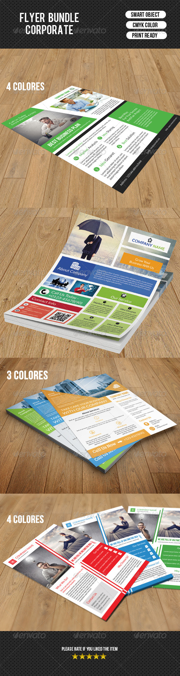 GraphicRiver 4 Business Flyer Bundle-V03 8773170 GraphicRiver 4 Business Flyer Bundle-V03 8773170
