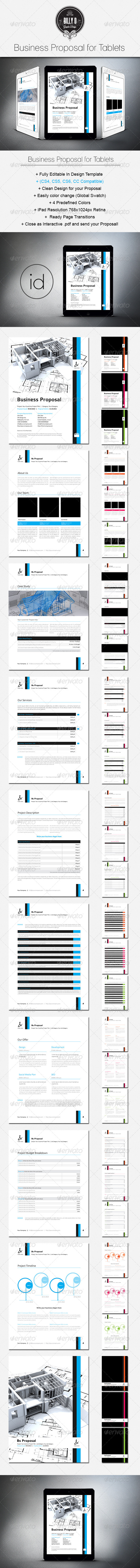GraphicRiver Business Proposal Template for Tablets 8766530 GraphicRiver Business Proposal Template for Tablets 8766530