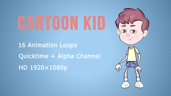 Cartoon Kid Animation Pack Cartoon Kid Animation Pack