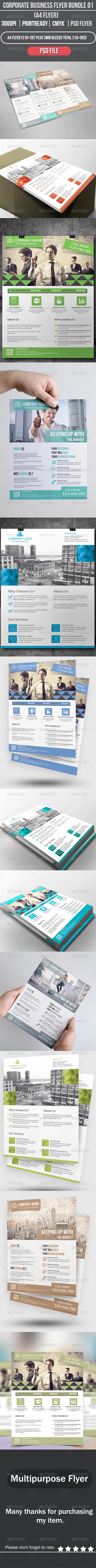 Corporate Business Flyer Bundle 01 (Corporate)