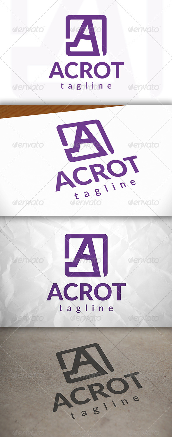 GraphicRiver A Letter Logo 8778655 GraphicRiver A Letter Logo 8778655