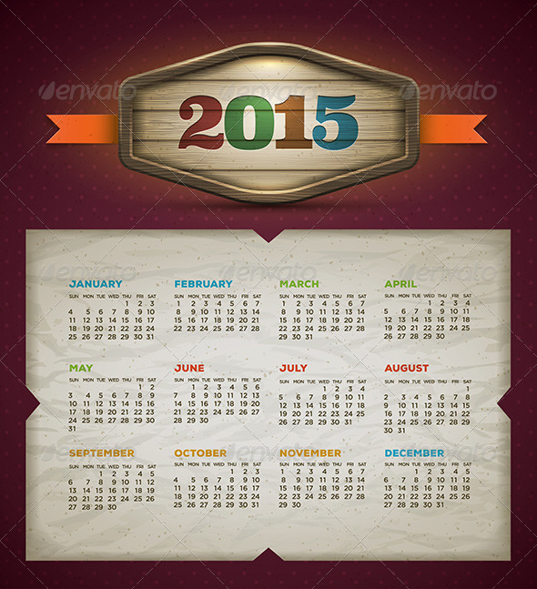 Calendar 2015