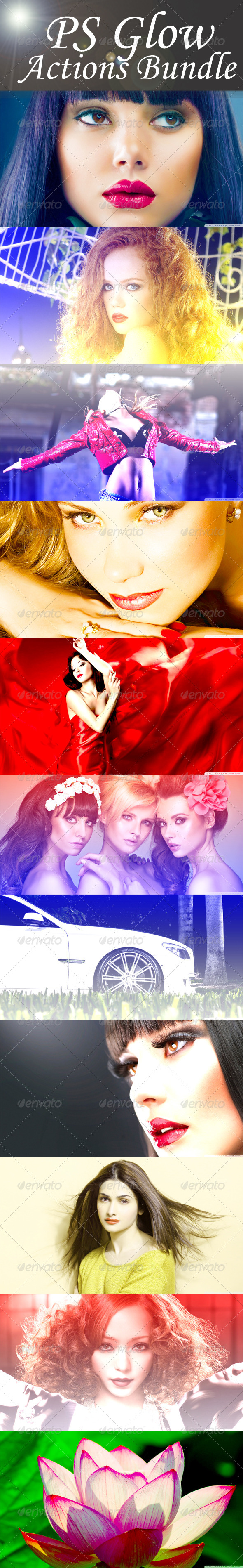 GraphicRiver PS Glow Actions Bundle 8780853 GraphicRiver PS Glow Actions Bundle 8780853