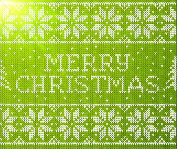 GraphicRiver Merry Christmas Knitted Pattern 8781723 GraphicRiver Merry Christmas Knitted Pattern 8781723