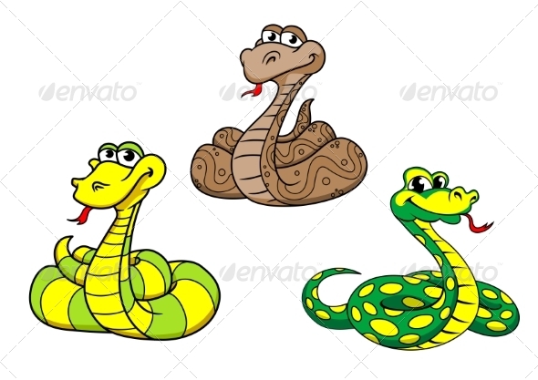 GraphicRiver Snake Cartoon 8781752 GraphicRiver Snake Cartoon 8781752