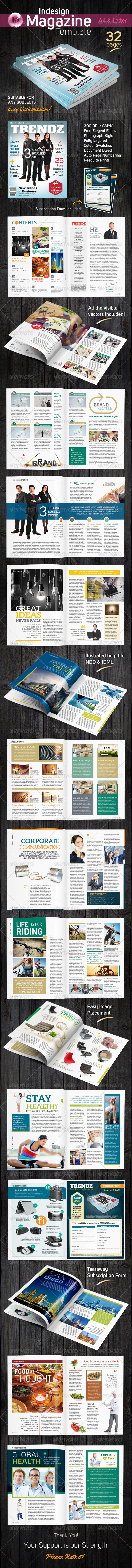 GraphicRiver Indesign Magazine Template 8781918 GraphicRiver Indesign Magazine Template 8781918