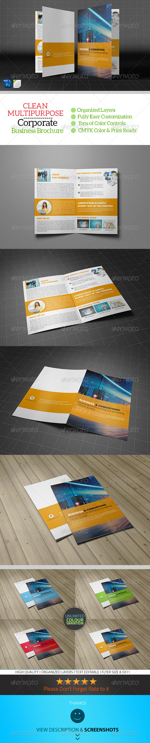 GraphicRiver Bifold Business Brochure Template Vol07 8782702 GraphicRiver Bifold Business Brochure Template Vol07 8782702