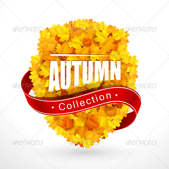 GraphicRiver Autumn Label 8783085 GraphicRiver Autumn Label 8783085