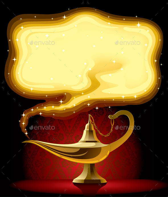 GraphicRiver Aladdin s Magic Lamp 8790023 GraphicRiver Aladdin s Magic Lamp 8790023