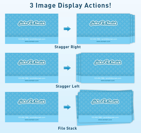 Image Stack / Display Actions
