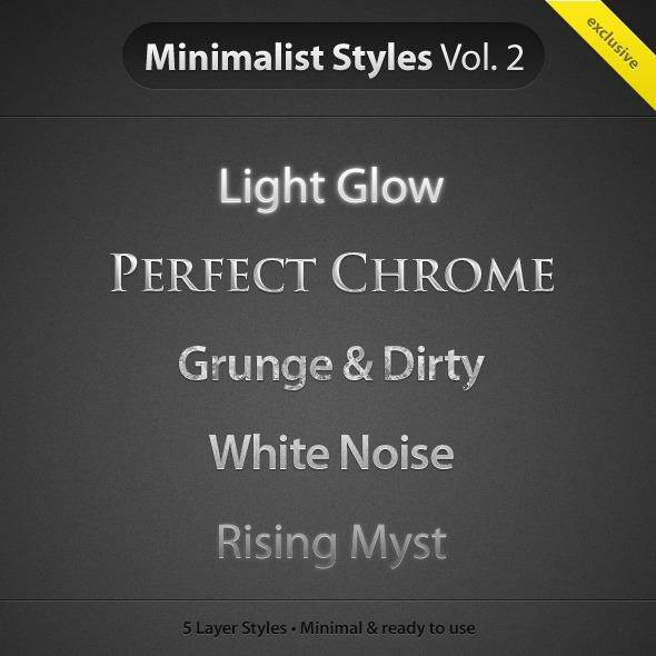 MinimalistStyles Vol.2 MinimalistStyles Vol.2