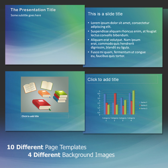 Aura Abstract Professional PowerPoint Template Aura Abstract Professional PowerPoint Template