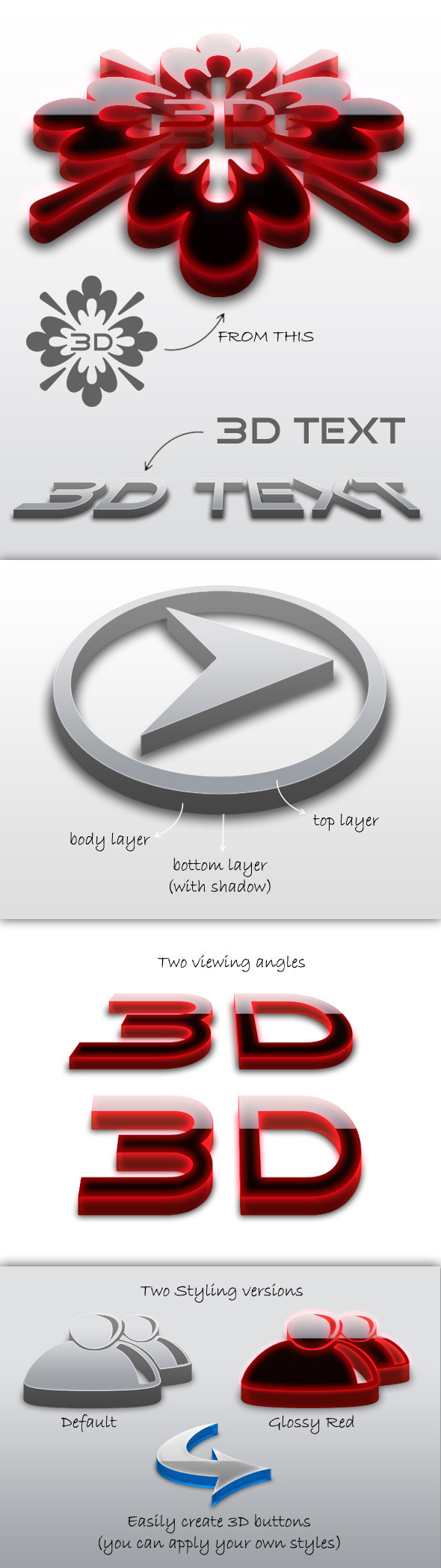 Universal 3D Generator Action - Utilities Actions