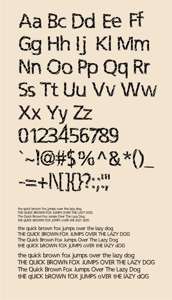 Irisan Slice Font Irisan Slice Font