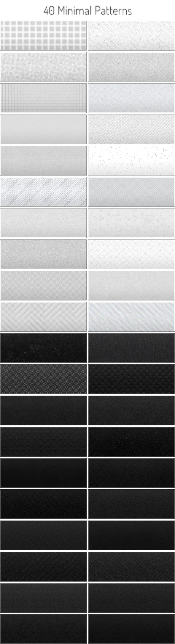 Tileable Minimal Patterns Tileable Minimal Patterns