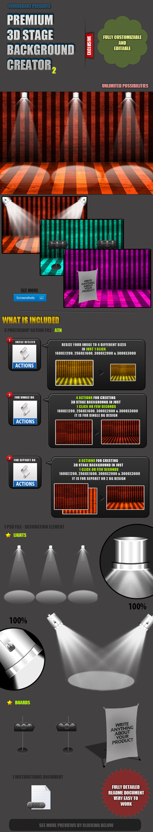 Pro 3D Stage Creator