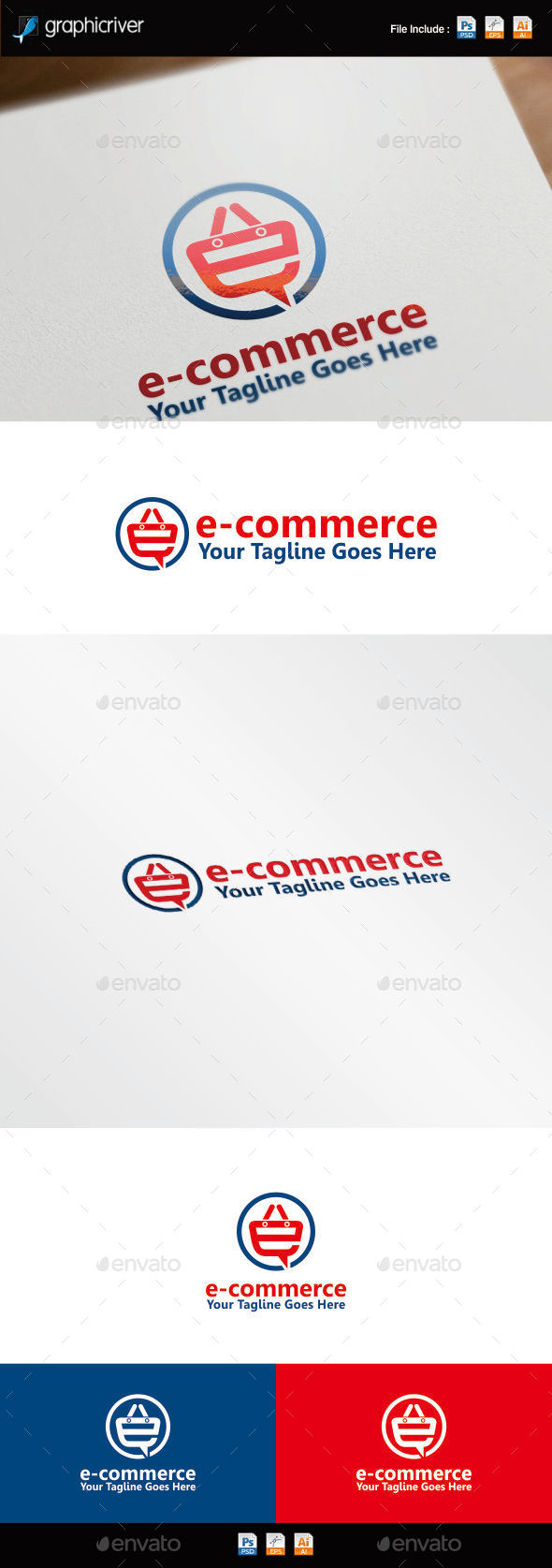GraphicRiver E-Commerce Logo Template 8790606 GraphicRiver E-Commerce Logo Template 8790606