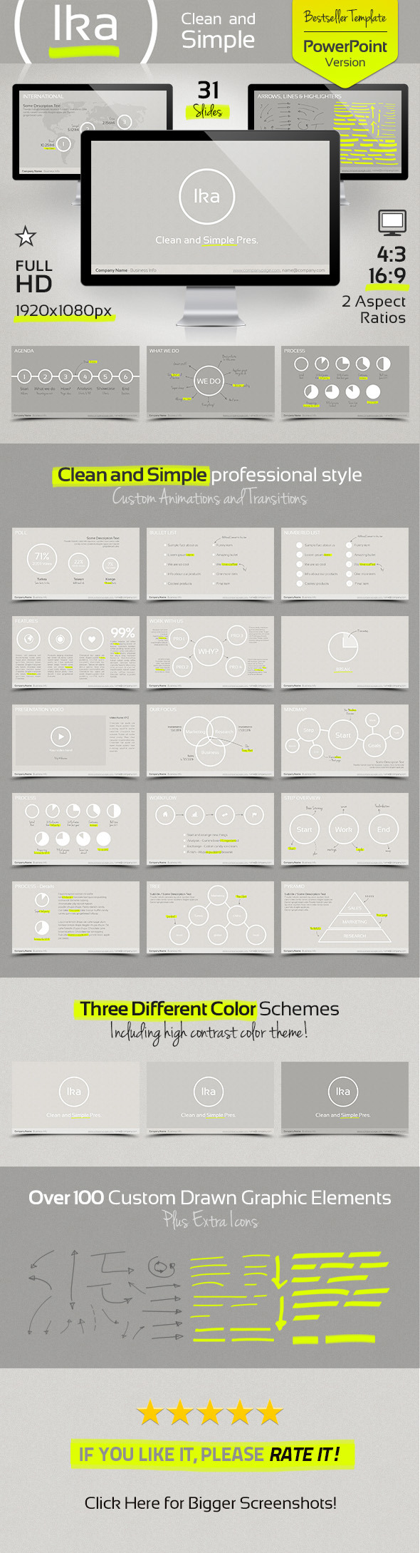 Ika - Clean and Simple Presenation Template