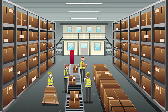 GraphicRiver Distribution Warehouse 8791125 GraphicRiver Distribution Warehouse 8791125