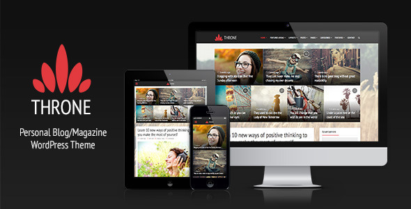 Throne - Personal Blog/Magazine WordPress Theme - Personal Blog / Magazine