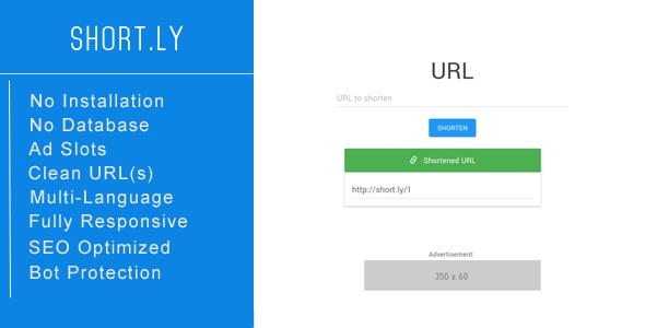 CodeCanyon Short.ly Premium URL Shortener 8759149 CodeCanyon Short.ly Premium URL Shortener 8759149