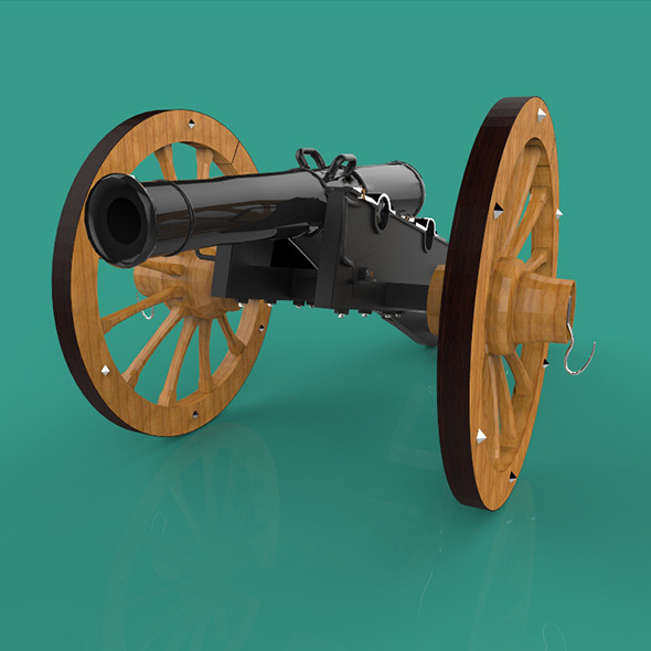 3DOcean Field Gun 8792890 3DOcean Field Gun 8792890