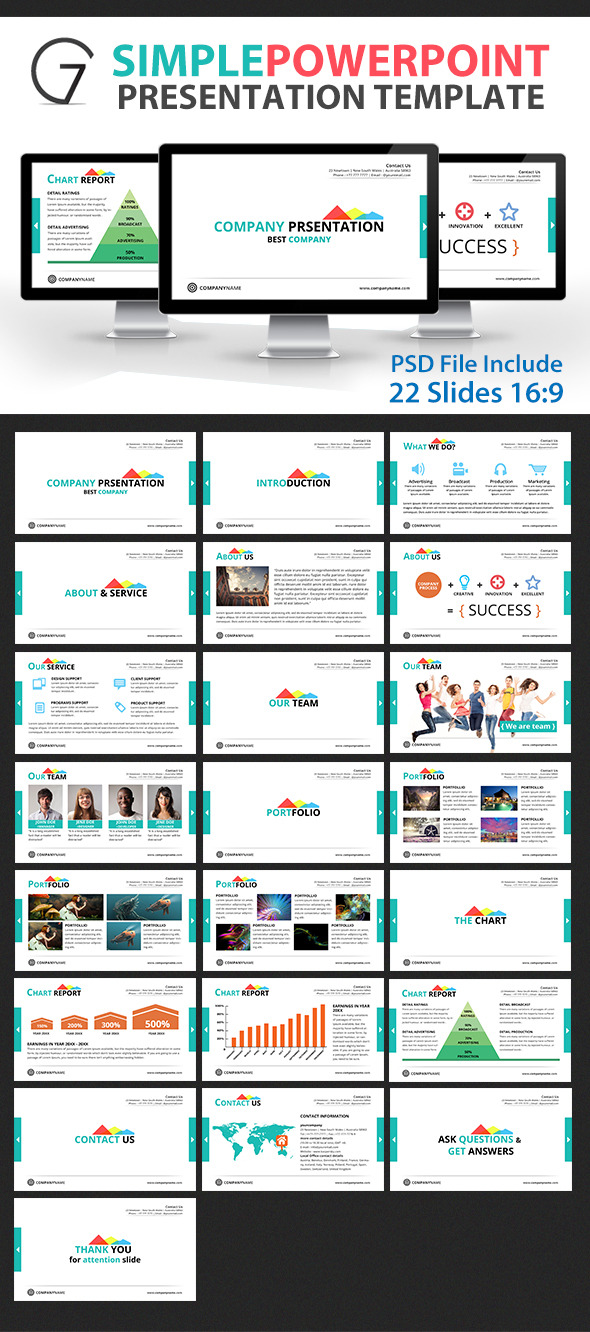 Gstudio Simple Powerpoint Presentation Template Gstudio Simple Powerpoint Presentation Template