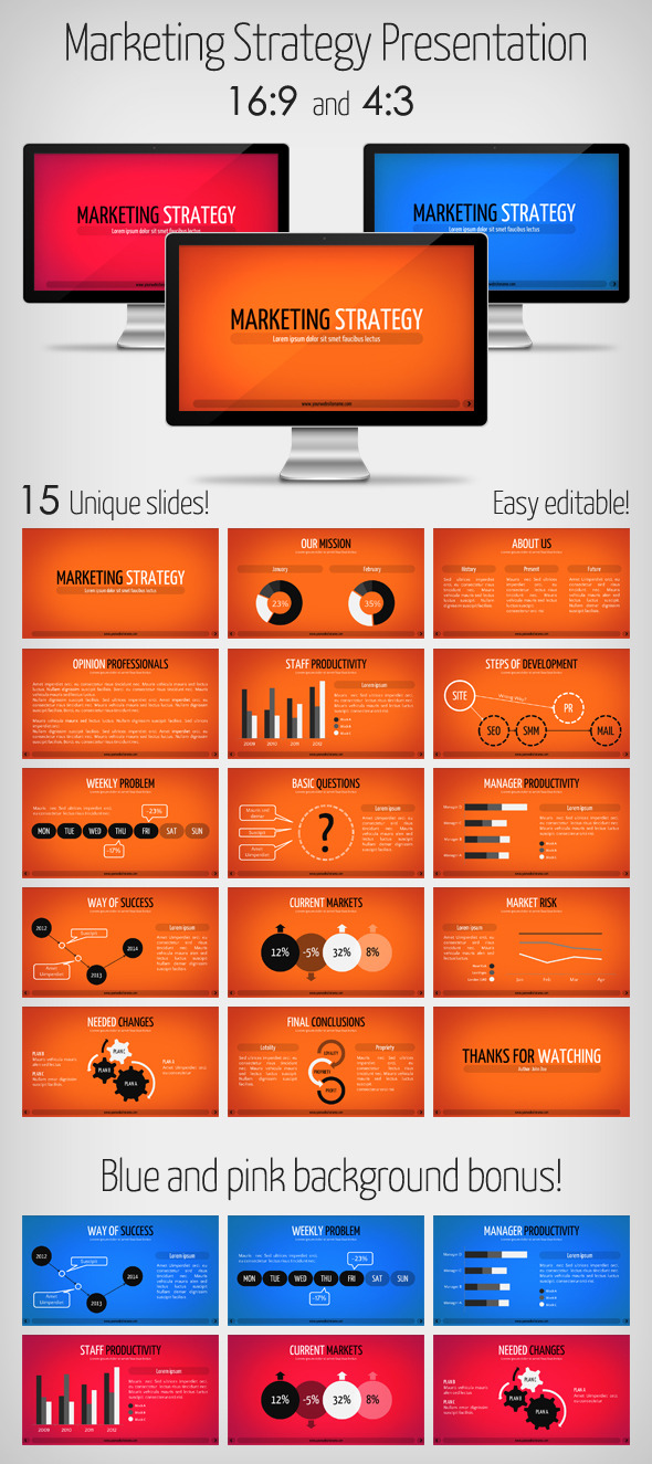 Marketing Strategy Presentation Keynote Marketing Strategy Presentation Keynote