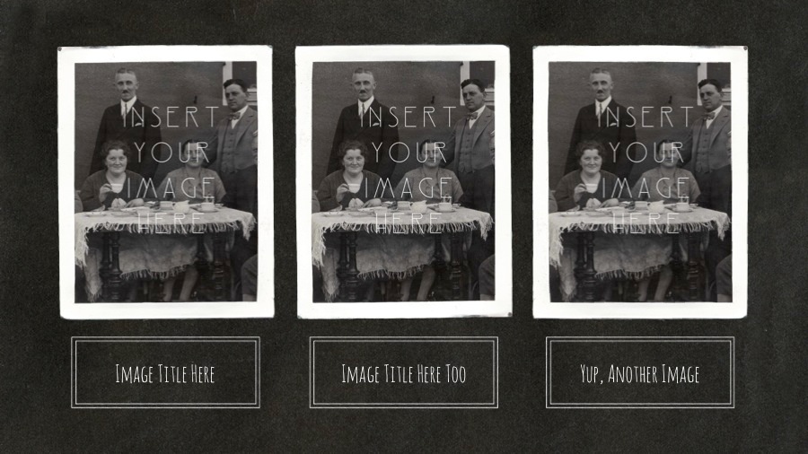 Vintage Photo Album Powerpoint Template By 83munkis Graphicriver Powerpoint 2010 Photo Album Template